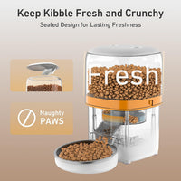 Automatic Cat Feeder, Over 180-day Battery Life - 3L-White / Basic - image 4