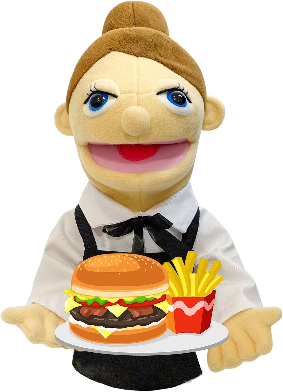16" Puppets Entriloquist Puppet - H-waiter - image 4