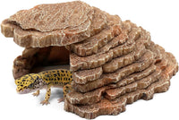 Gecko Hide Shale Scape Step Ledge - Small-7.3 * 4.4 * 3