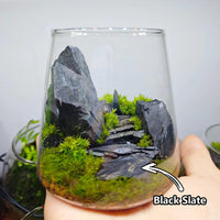 Natural Rocks Seiryu Stone 1-2.5 Inches Decorative Stones for Fairy - Slate Stone / 2lb(1-2.5Inch) - image 2