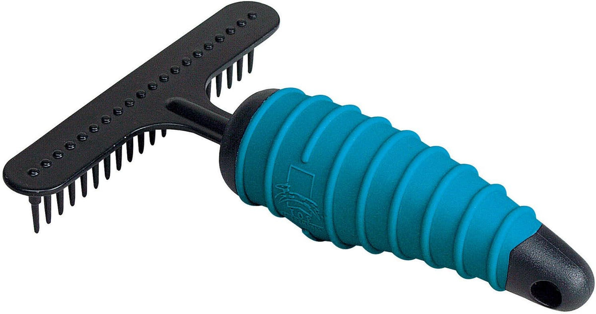 Master Grooming Tools Ergonomic Undercoat Pets Rake, Black – Essentials for Dogs - 20 Pins (Pack of 3) / Long - image 2