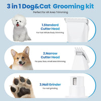 PETYGO 3-in-1 rechargeable cordless dog and cat grooming kit - view 4