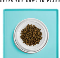 CatGuru Premium Cat Food Mat - 19"L x 11"W / Aruba - image 4