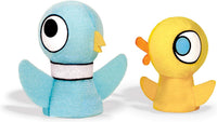 YOTTOY Mo Willems Collection - Pigeon & Duckling Finger Puppets - image 2