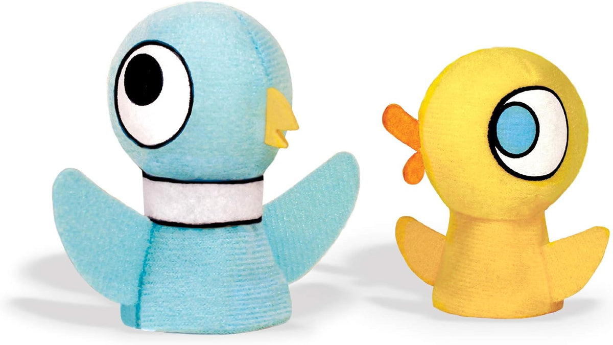 YOTTOY Mo Willems Collection - Pigeon & Duckling Finger Puppets - image 2