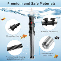HiTauing Aquarium Heater 25W/50W/100W/200W/300W - 300w - image 3