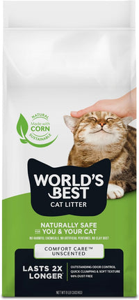 World's Best Cat Litter, Comfort Care, Unscented, Odor Control - 8 lb - image 2