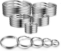 YHYZ Split Key ring Assorted, 5 Sizes - 1 / Alloy Steel