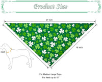 2PCS Christmas Dog Bandanas – Red and Green Plaid with Tassels - BIG FRENCHIES