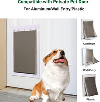 Wordcam X-Large Dog Door Replacement Flap, 13 5/8" x 24 3/16" - Large - image 4