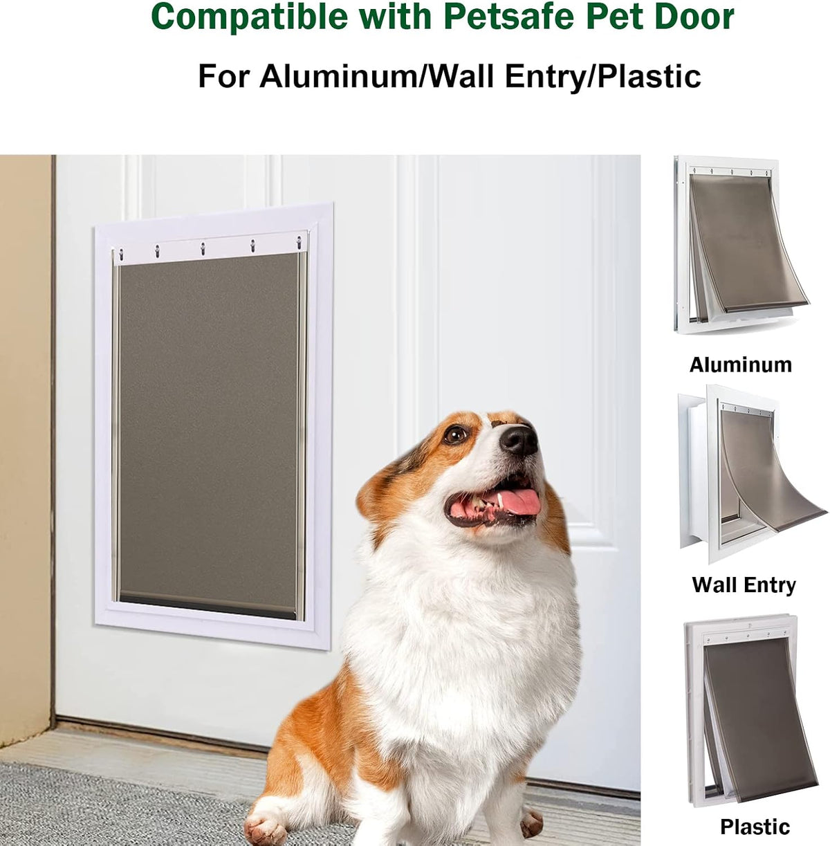 Wordcam X-Large Dog Door Replacement Flap, 13 5/8" x 24 3/16" - Large - image 4