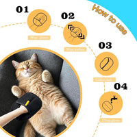 Pet Hair Remover Glove,2025 Pet Hair Remover Electrostatic Gloves,Washable Reusable Dogs Cats Hair Gloves for Furniture Bed Sheets Couch,Furniture,Carpet,Car Seat