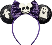 RAZKO Mouse Ears Headband - Halloween Jack
