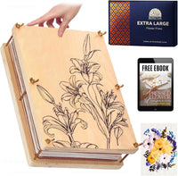 Mini Flower Press Kit for Adults - XL / Beige