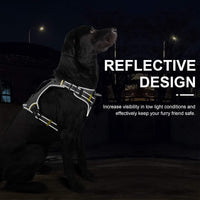 Fida Dog Harness, No-Pull Pet Vest with Saddle Bags Backpack - Small (Neck:14"-18";Chest:20"-22.5") / Black - image 4