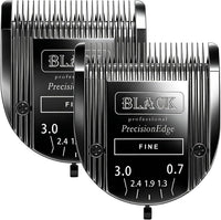 3Pack 5 in 1 Blades Dog Grooming Blade Compatible with Wahl Bravura - Black/2pc