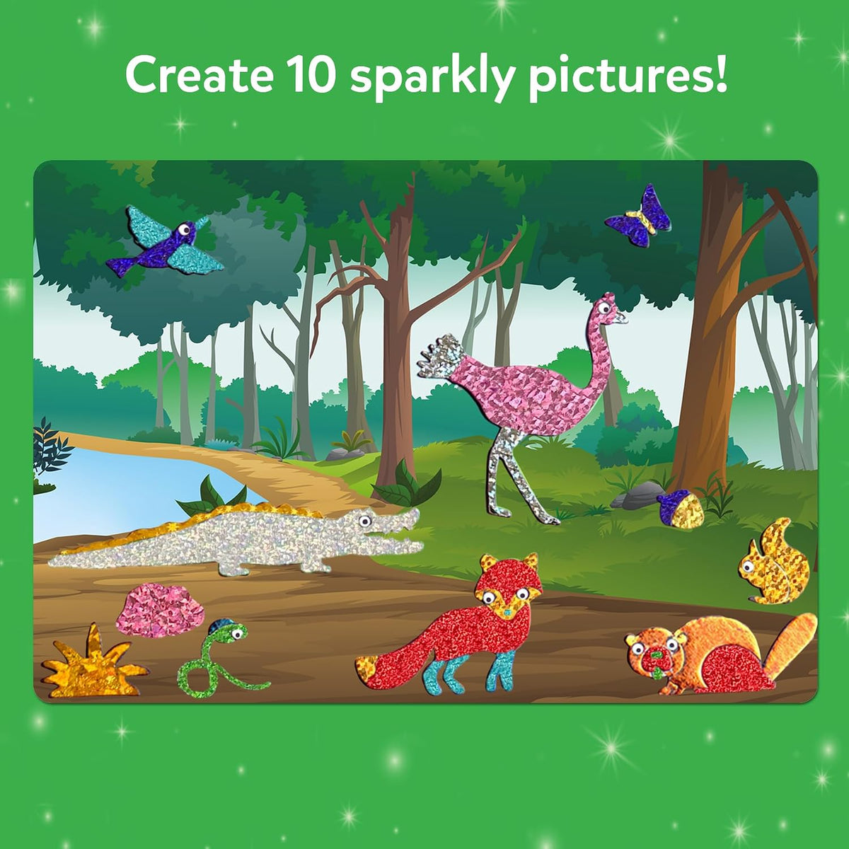 Skillmatics Foil Fun Unicorn & Princesses, Foil Art & Craft - 2. Animals - image 3