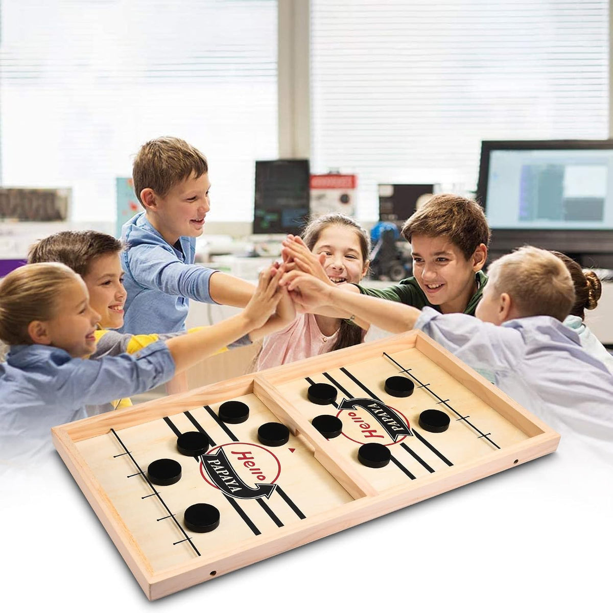 HELLO PAPAYA Fast Sling Puck Game - Large - image 3