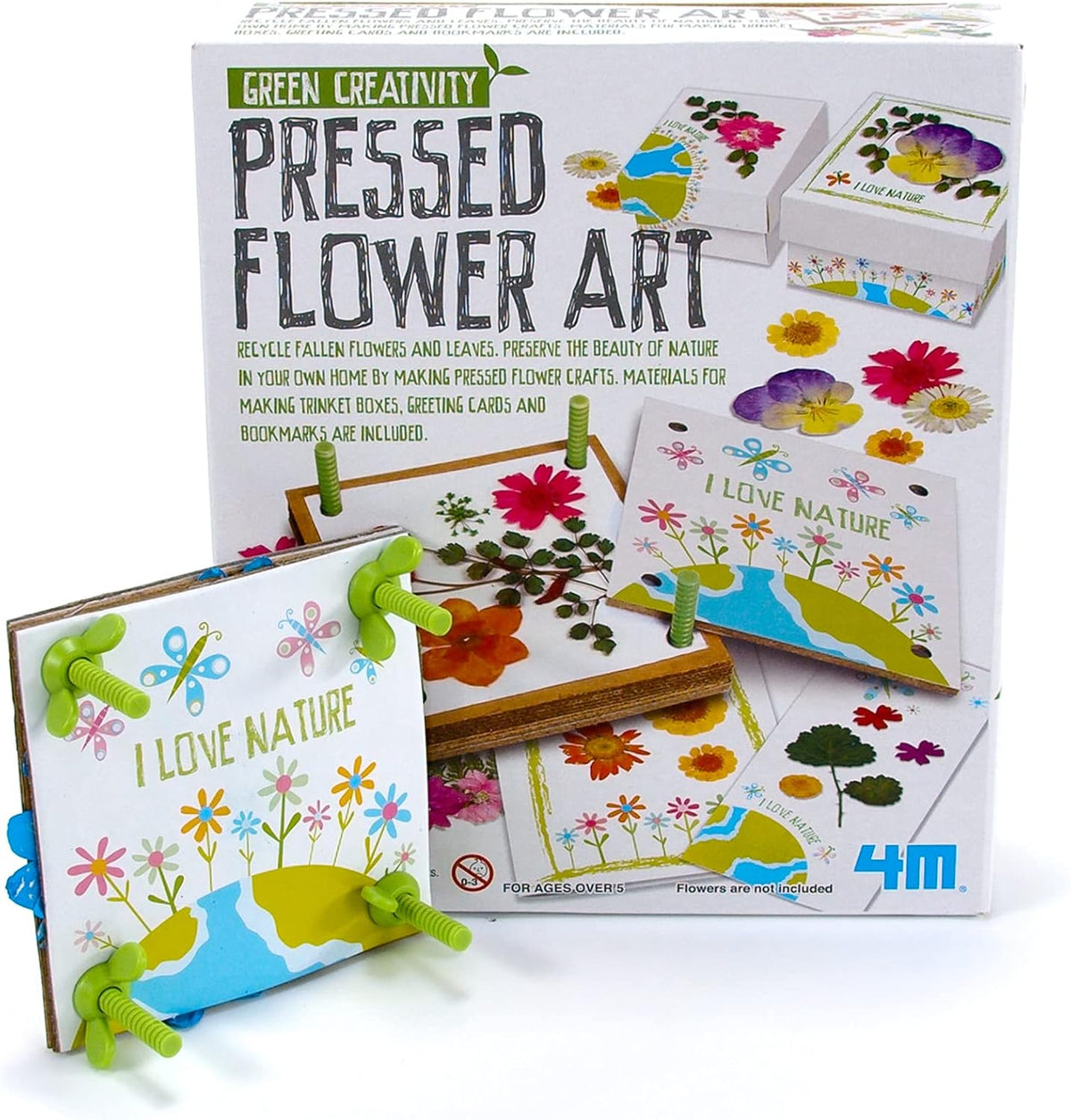4M Green Creativity Pressed Flower Art Kit - image 3