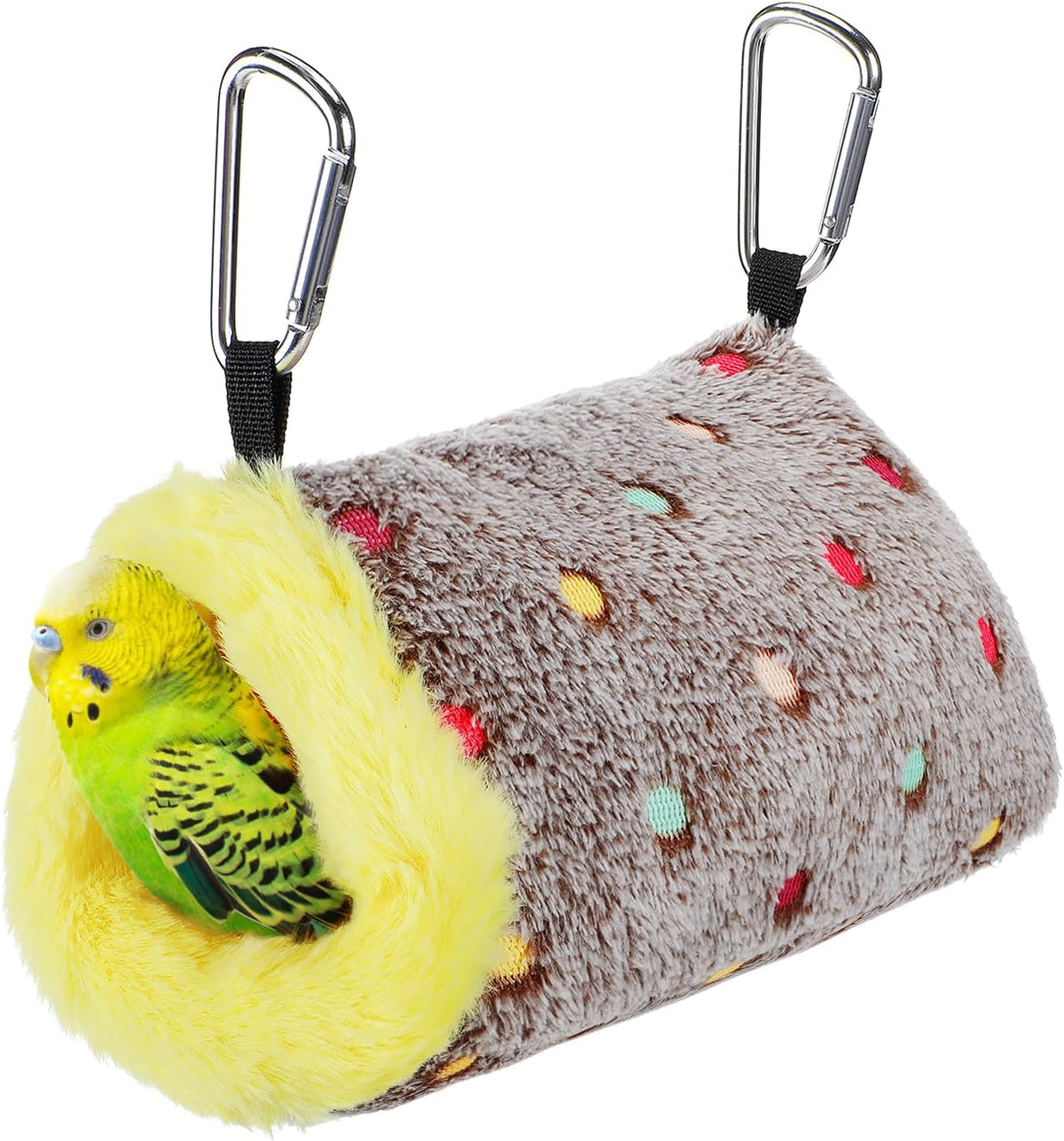 Medium Winter Warm Bird Nest House with Support Board for Cage – Essentials for Birds - Small