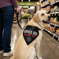 ActiveDogs Service Dog Bandana Collar, Do Not Pet - Sm/Med: 10" - 15" - image 4