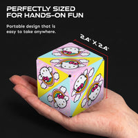 Shashibo Star Trek Magnetic Puzzle Cube - Rainbow / Hello Kitty - image 3