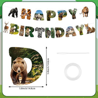 Hxezoc fire truck happy birthday banner with 14 paper flags and 2 fire engine flags - view 17