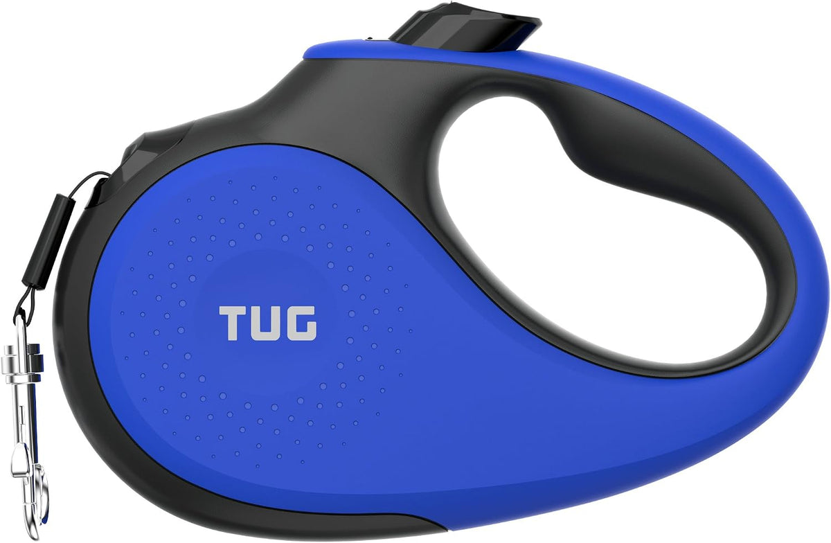 TUG Original Retractable Dog Leash - Blue / Tiny