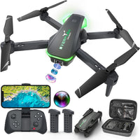 Drone with 1080P Camera for Beginners and Adults - Green