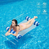 Auspicious Rain 4-in-1 pool hammock floats in assorted colors - view 20
