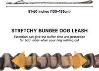 EXCELLENT ELITE SPANKER Tactical Military Bungee Nylon Dog Leash - MCP - image 2