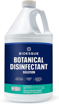 Bioesque Botanical Disinfectant Solution, Heavy Duty Broad-Spectrum Disinfectant, Kills 99.9% of Bacteria, Viruses*, Fungi, & Molds, 1 Gallon (Pack of 4)