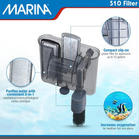 Marina S10 Power Filter, up to 10 gallons – Essentials for Fish - image 2