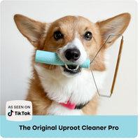 Uproot Clean Pro Pet Hair Removal Tool, Multi-Fabric Edge - Blue / 2 Pack - image 2
