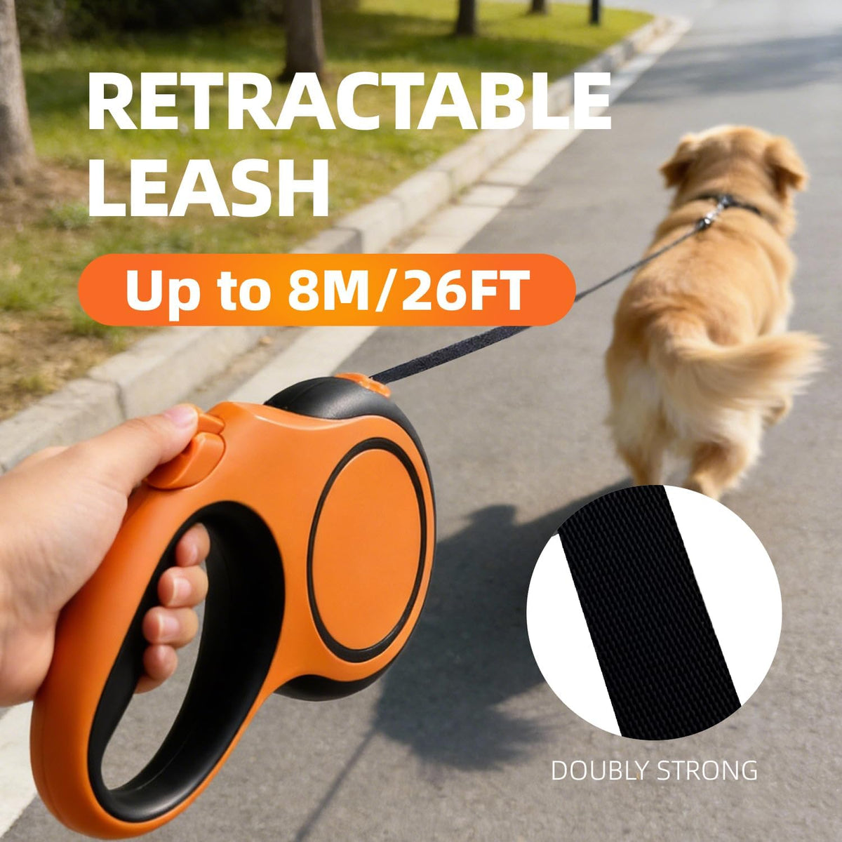 26Ft Retractable Dog Leash - image 2