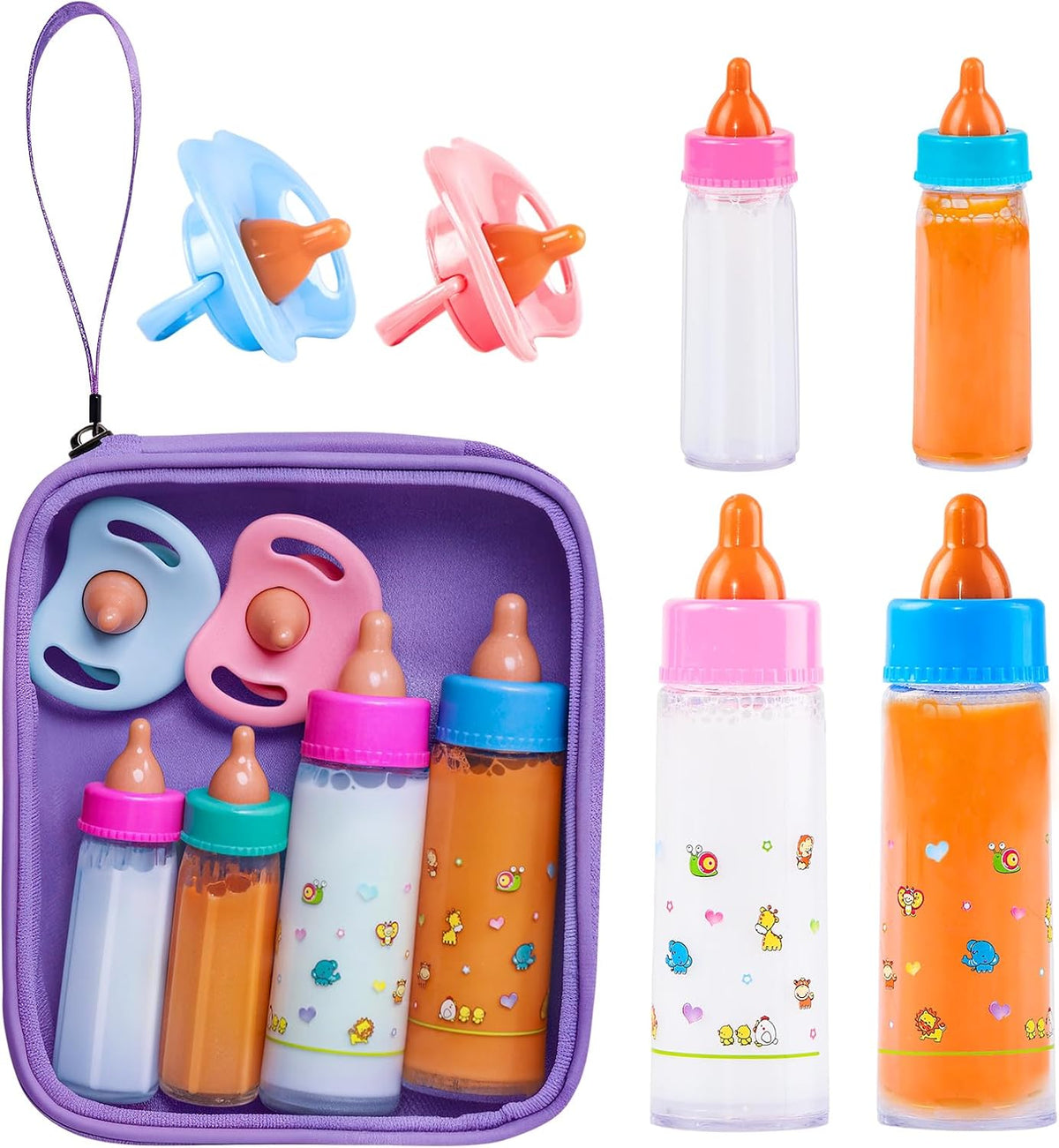 SCOM Baby Doll Bottle Accessories - Light Purple