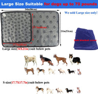 Pet Heating Pad for Large Dogs & Cats - claw / 34X21 inch - image 2