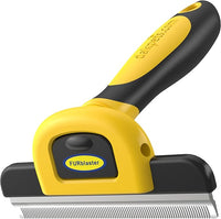 DakPets Stainless Steel Deshedding and Dematting Tool | Professional Pet Grooming Fur Brush for Cats and Dogs Hair Removal