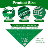 Pink Dog Bandanas Girl Large 2PCS, Summer Spring Plaid Scarf – Essentials for Dogs - ST-26-pet / Large - image 3