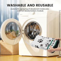 Gardner Pet Washable Dog Pee Pads, 72'' x 72'' Non Slip Dog Mats with Great Urine Absorption, Reusable Puppy Pee Pads for Potty Training - 1 Pack