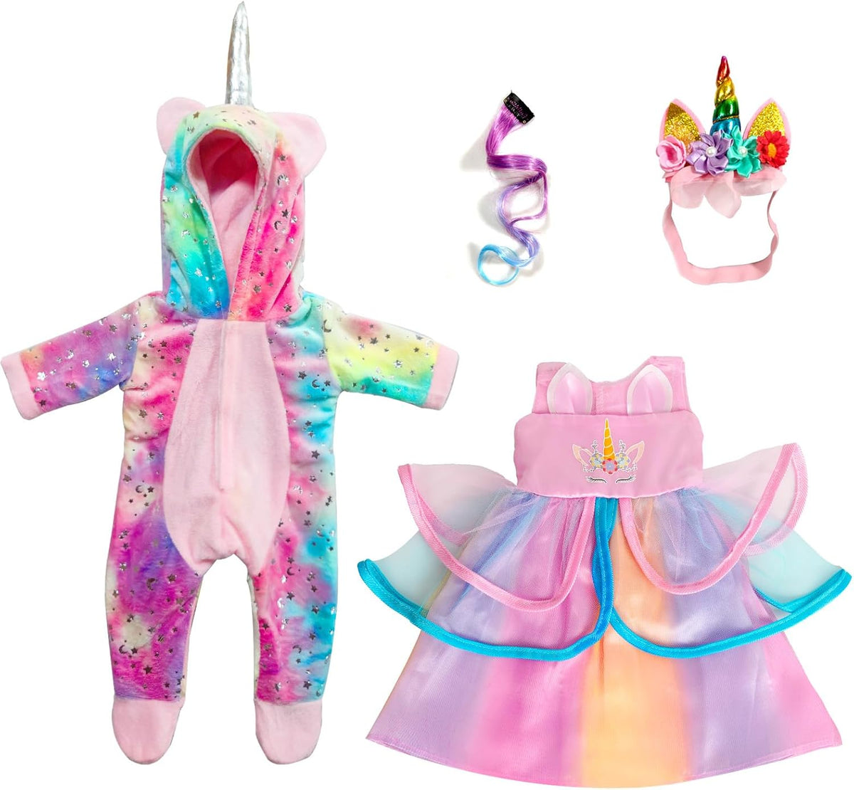 WONDOLL American 18-Inch Doll Clothes and Accessories - pink - image 4