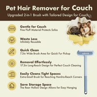 Dog & Cat Hair Remover for Couch - image 2