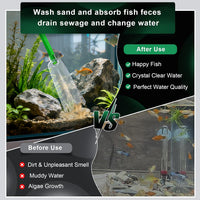 boxtech Fish Tank Water Change, Aquarium Gravel Vacuum Siphon - image 3