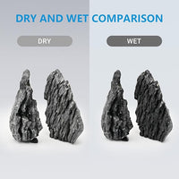 KINGRUI Aquarium Rocks Seiryu Rock Stone 44lb Dragon Stone for Aquarium Landscaping Models Fish Tank Decoration Reptile and Amphibian enclosures 3 to 9 inch
