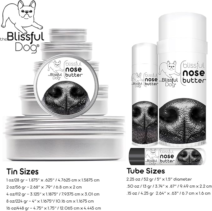 The Blissful Dog Havanese Unscented Nose Butter - Dog Nose Butter, 2 Ounce