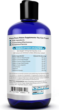 Dog Anxiety Relief - Faster Absorption Than Hemp Calming Chews for Dogs - Dog Calming Chews Alternative - Hemp Oil and Melatonin for Dogs - Liquid Dog Calming Treats for Thunder, Fireworks, Sleep Aid