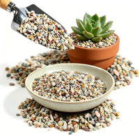 CJGQ 2.4lb Aquarium Gravel for Plants - AK Stones / 2.4 lb (1/5 in)
