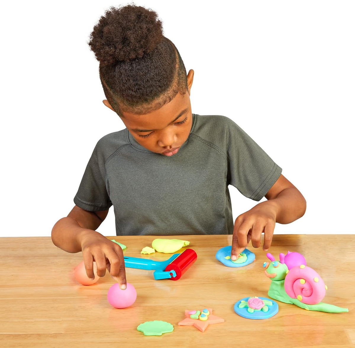 Colorations Wheat & Gluten-Free Classic Dough, 8 Colors – Fun for Kids & Family - Neon - image 4