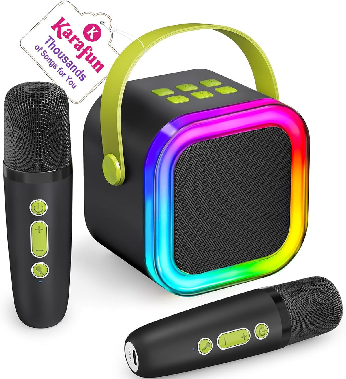 IROO Mini Karaoke Machine for Kids - Dark forest