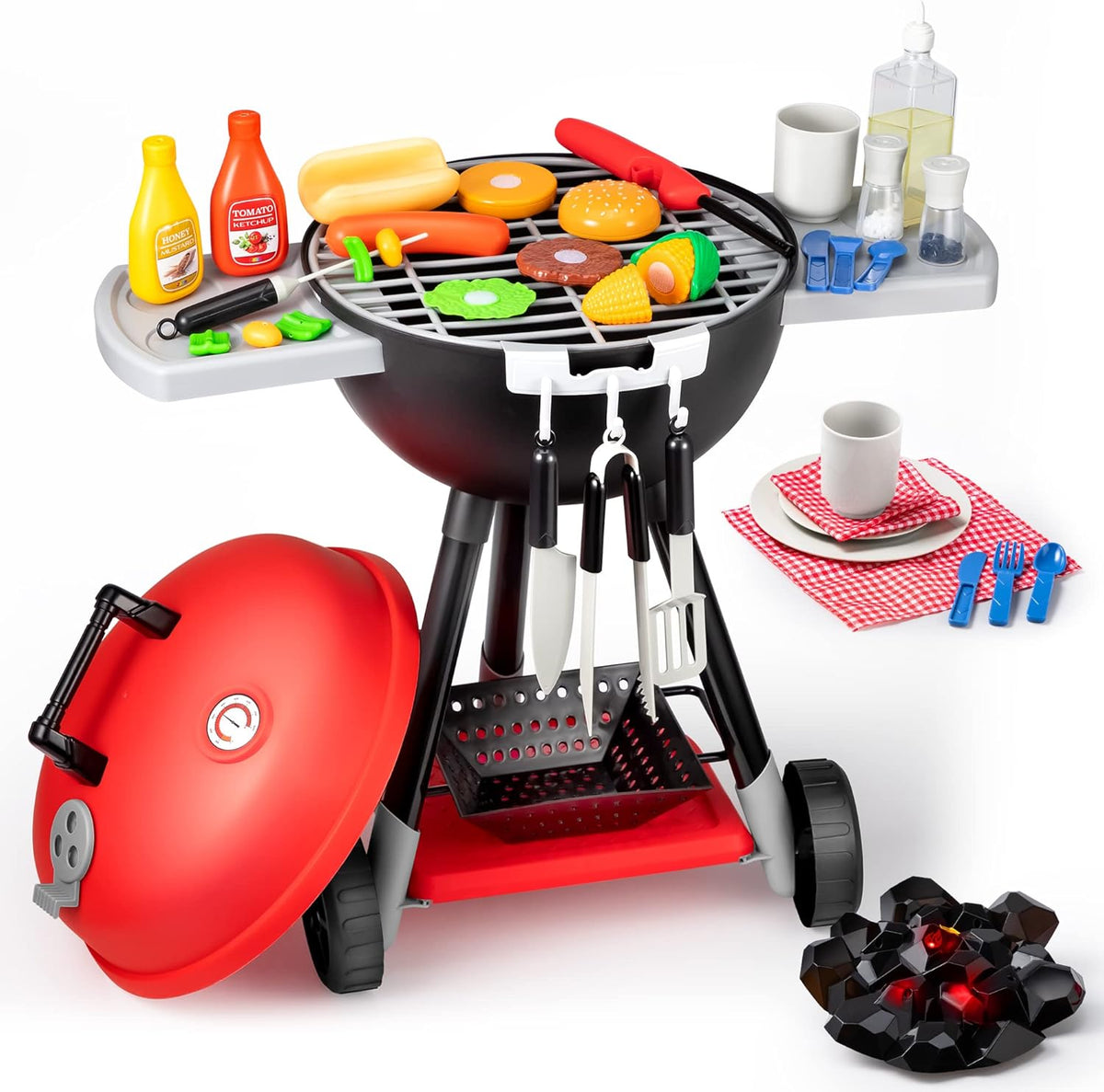 JOYIN Kids BBQ Play Kitchen Toys